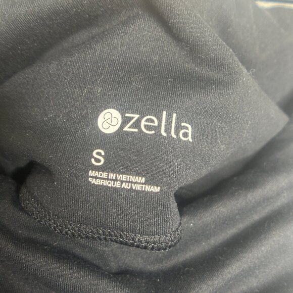 EUC Zella 10" Black Biker Shorts Size Small - Picture 9 of 11